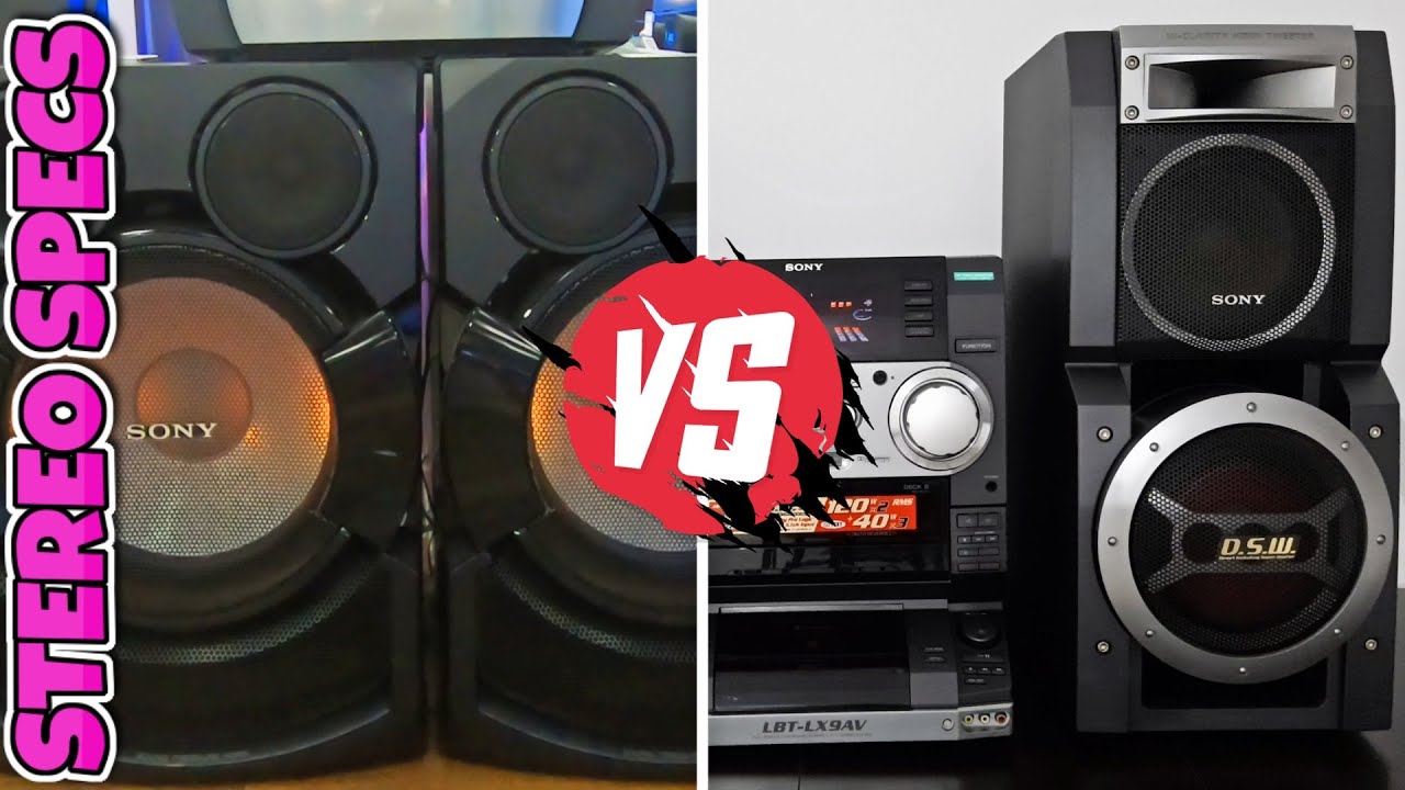 OMG!!SONY SHAKE X70D VS SONY LBT LX9AV INFERNAL BASS FIGHT!MANY WATTS INVOLVED!