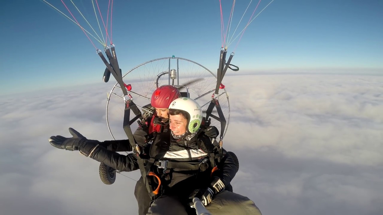 Volar por las nubes Polini Thor 250 Biplaza Paramotor