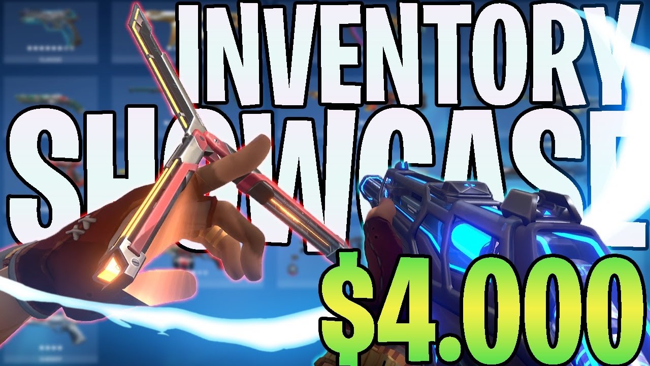 FULL VALORANT INVENTORY SHOWCASE ($4.000+)