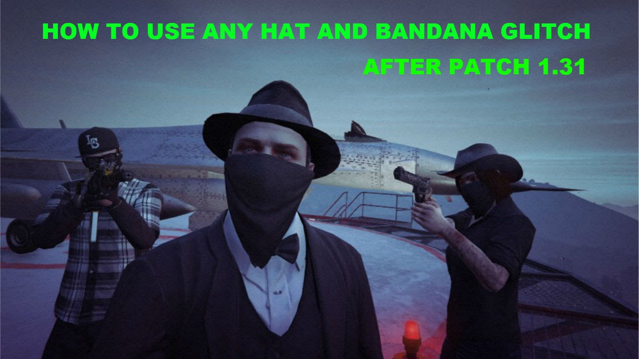 GTA 5 Online: How to Use Any Hat With Bandana Glitch 1.31 - GTA 5 OUTFIT GLITCH