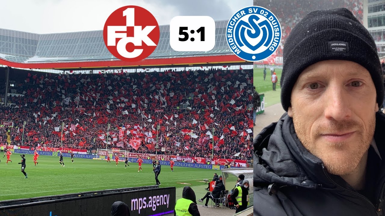 Blamage in Lautern STADIONVLOG: 1.FC Kaiserslautern - MSV Duisburg 5:1 | Boyd mit 3 Toren