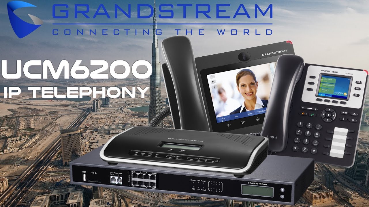 Grandstream UCM6200 IP PBX System Dubai | UCM 6202, UCM6204, UCM6208