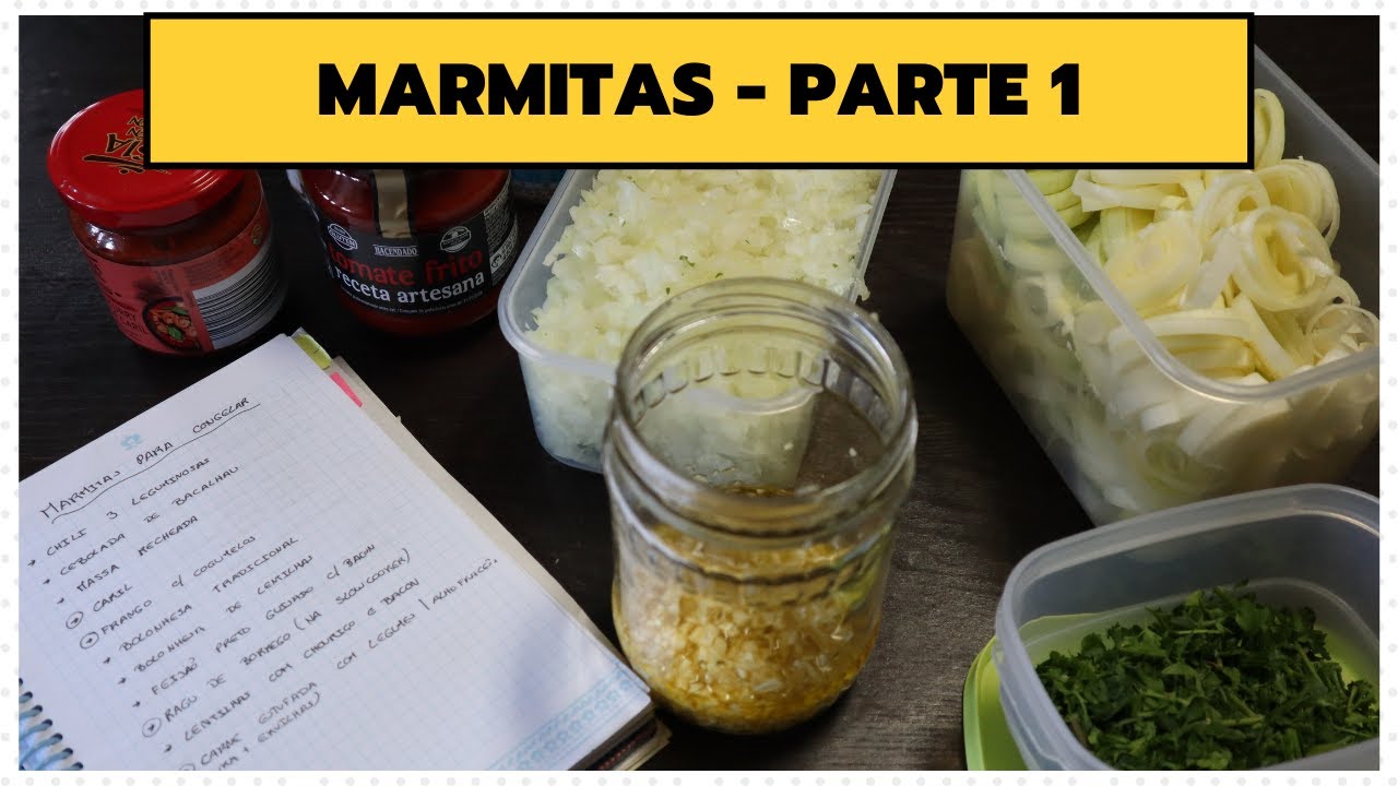 MARMITAS CONGELADAS PARTE 1 - O PLANEAMENTO E ORGANIZAÇÃO