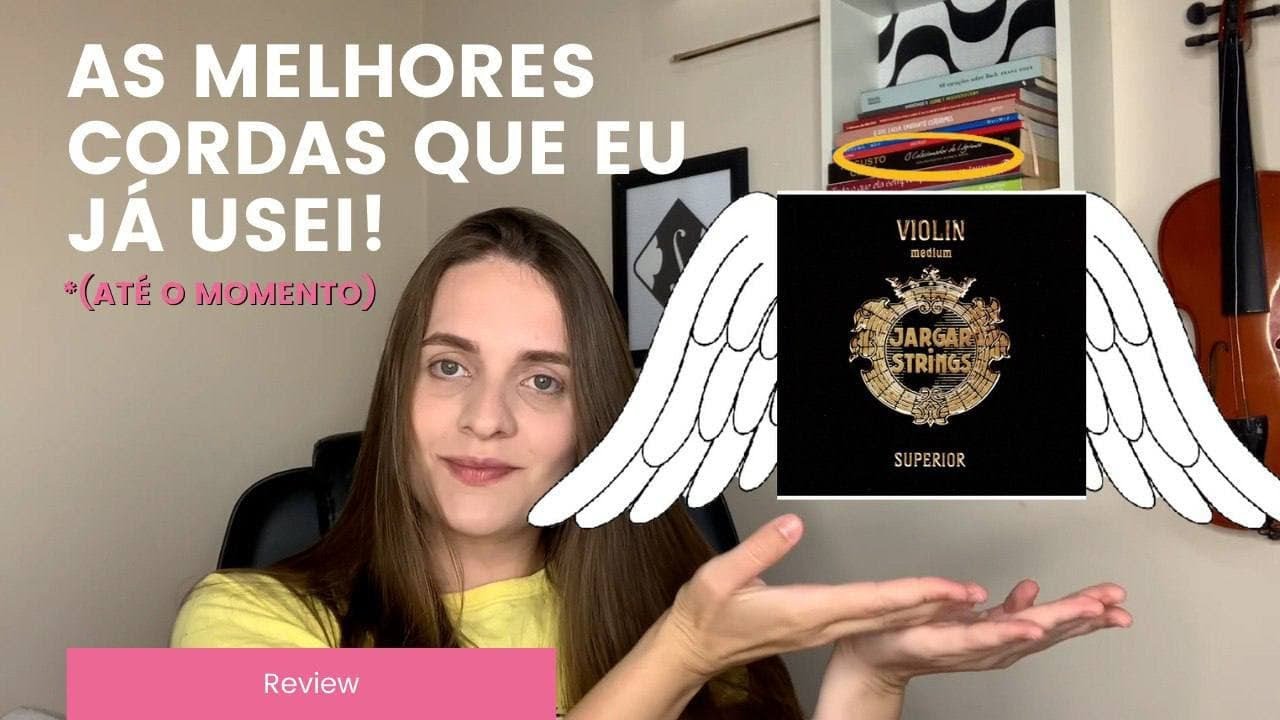 A melhor corda que j&aacute; usei no meu violino!