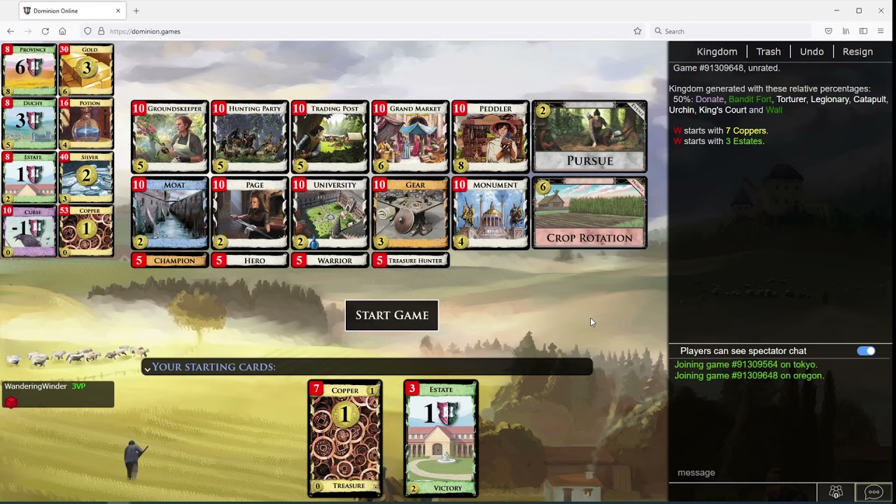 Dominion 301 Intro to Openings