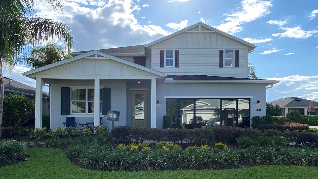 New 4 bedroom Apopka Florida Model Home Tour