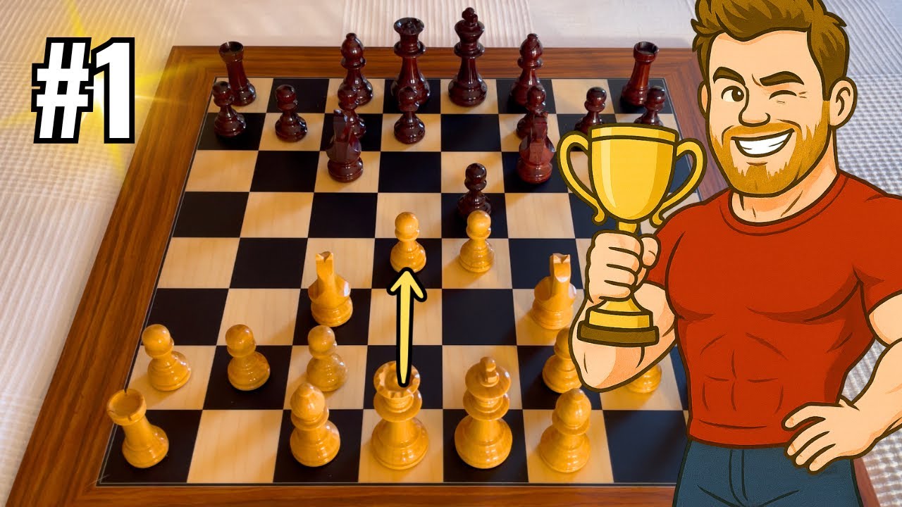 GANA SIEMPRE con el GAMBITO BELGRADO😱♟️