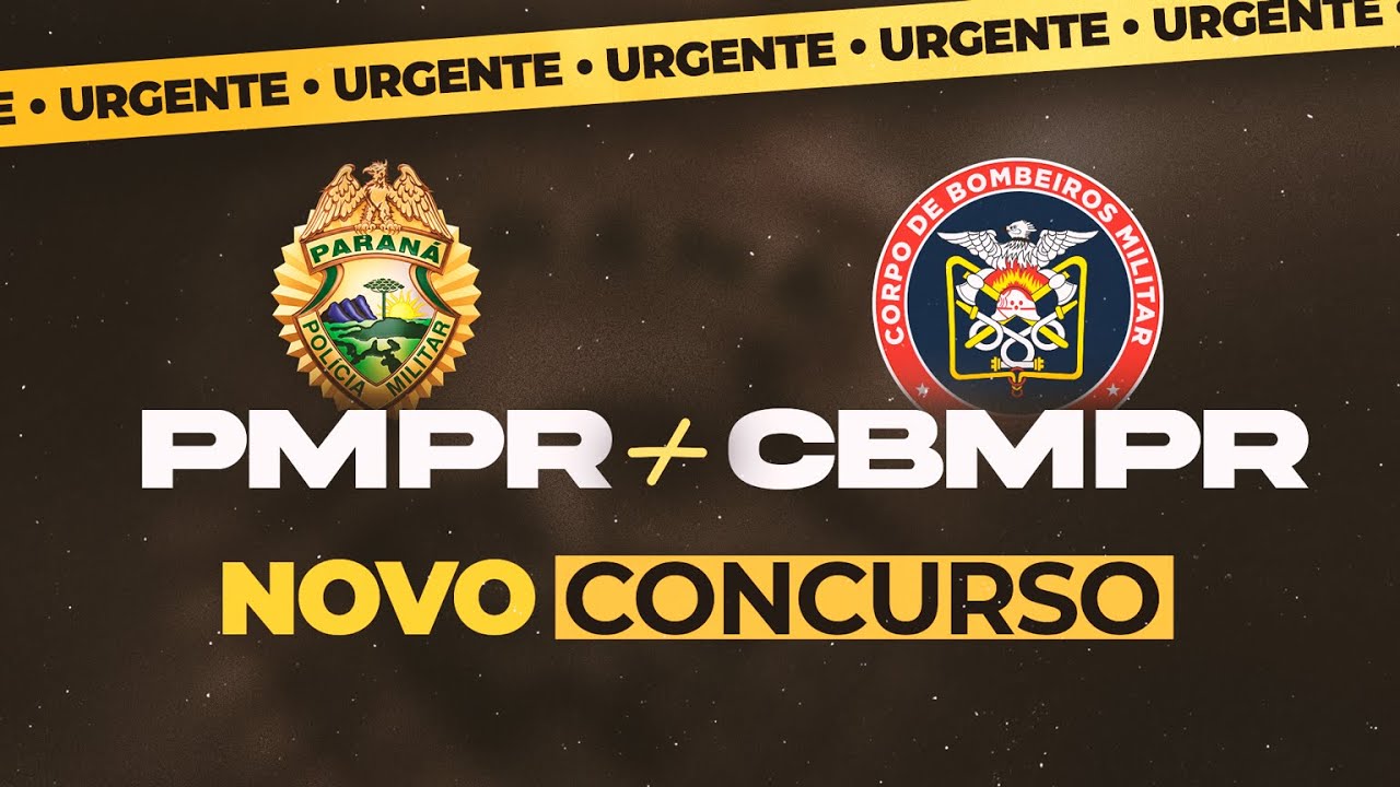 PMPR + CBMPR | Novo concurso!