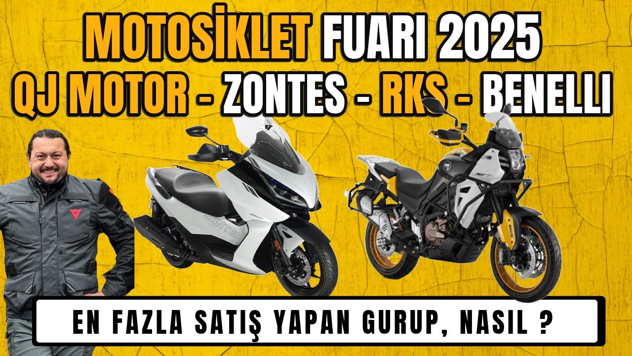 RKS | QJ | ZONTES | Satış Lideri |  MOTOSİKLET FUARI 2025