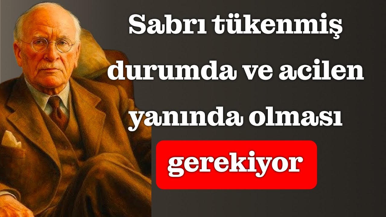 Bu kişi artık dayanamıyor. Bu daha fazla bekleyemez | Carl Jung