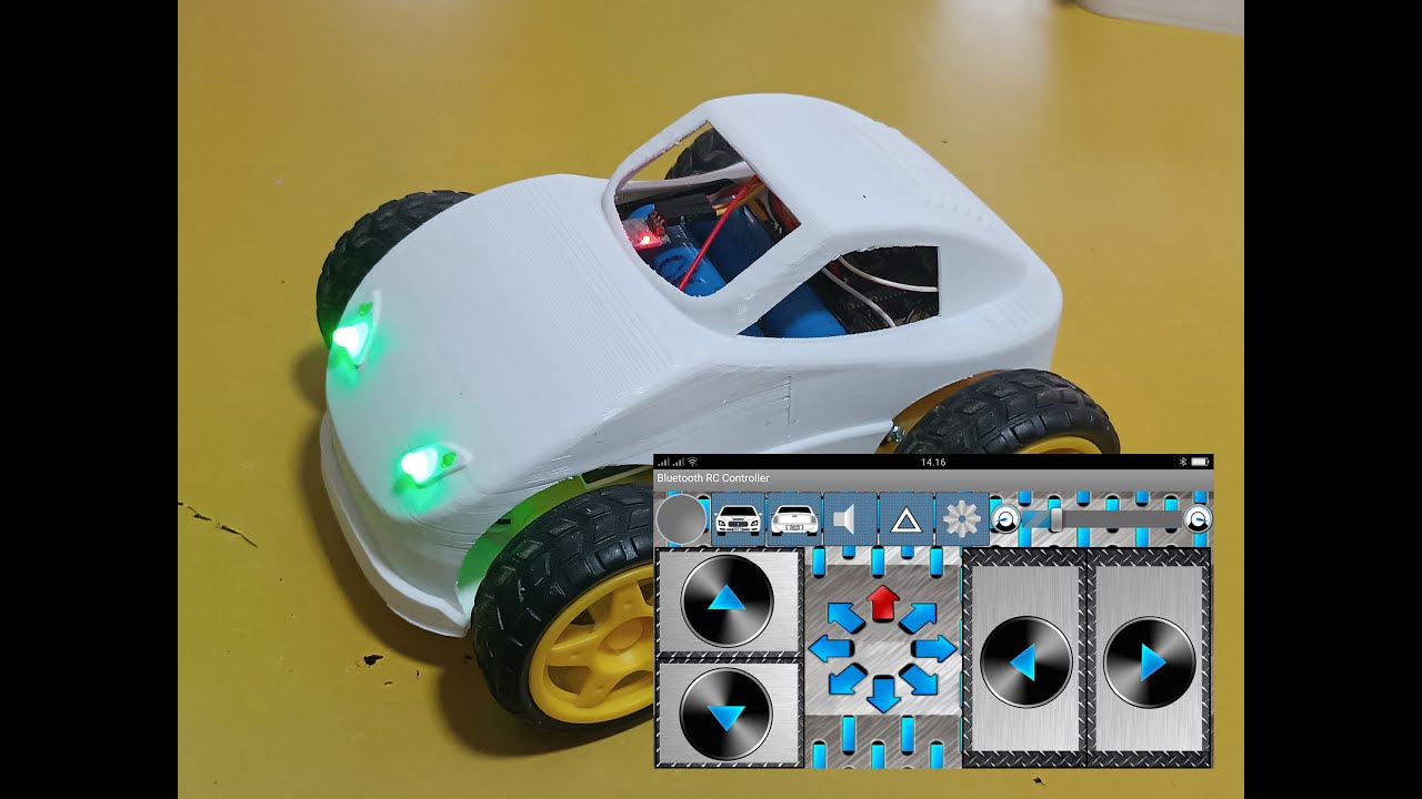 CARRO BLUETOOTH CON ARDUINO UNO - PROYECTO COMPLETO