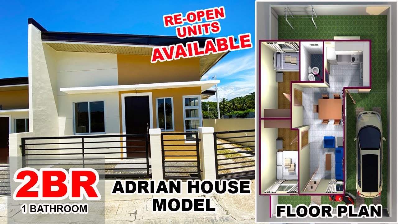 Beautiful 2-Bedroom ADRIAN HOUSE MODEL in Granville 3 Subdivision, Davao City