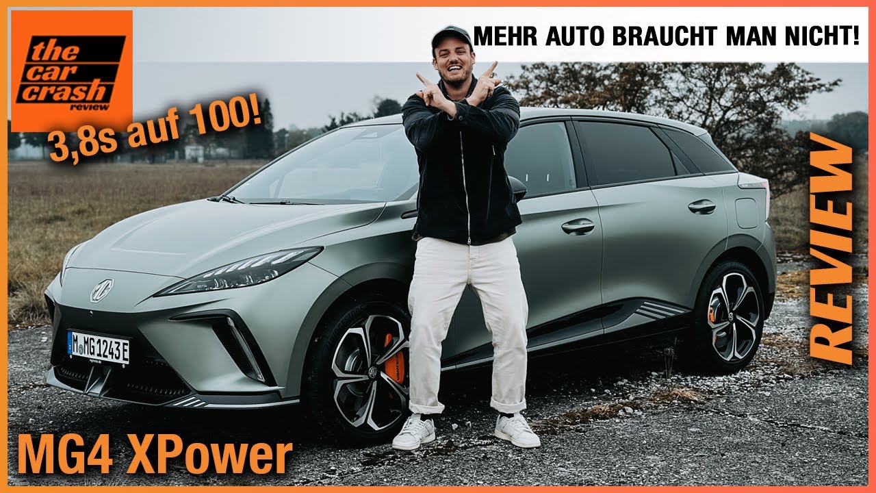 MG4 XPower (2024) Besser als Smart #1 und BYD Dolphin? Fahrbericht | Review | Test | MG 4 Reichweite