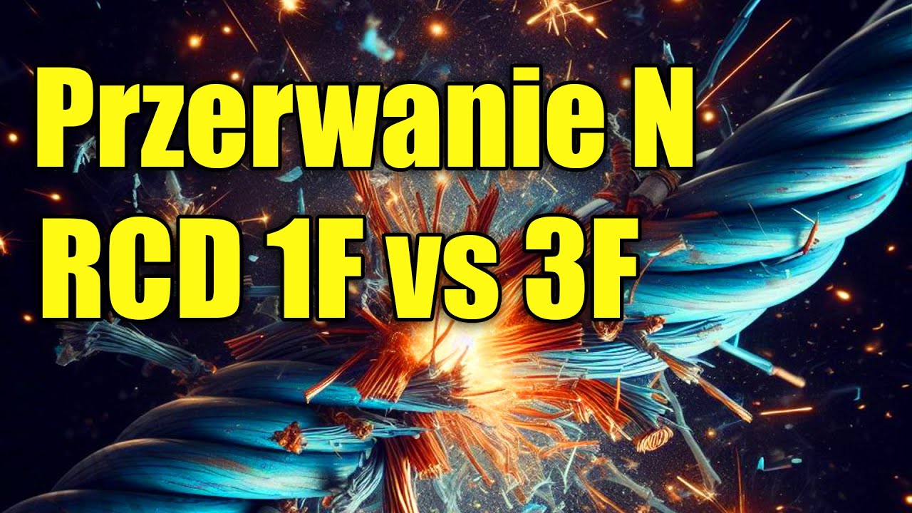 Napięcie międzyfazowe, przerwanie N, spalenie urządzeń, RCD 1 czy  3-fazowy.