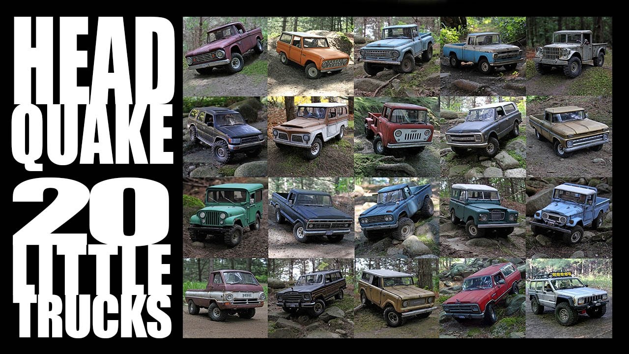 Headquake's RC - #227 (20 Little Trucks) March 2017