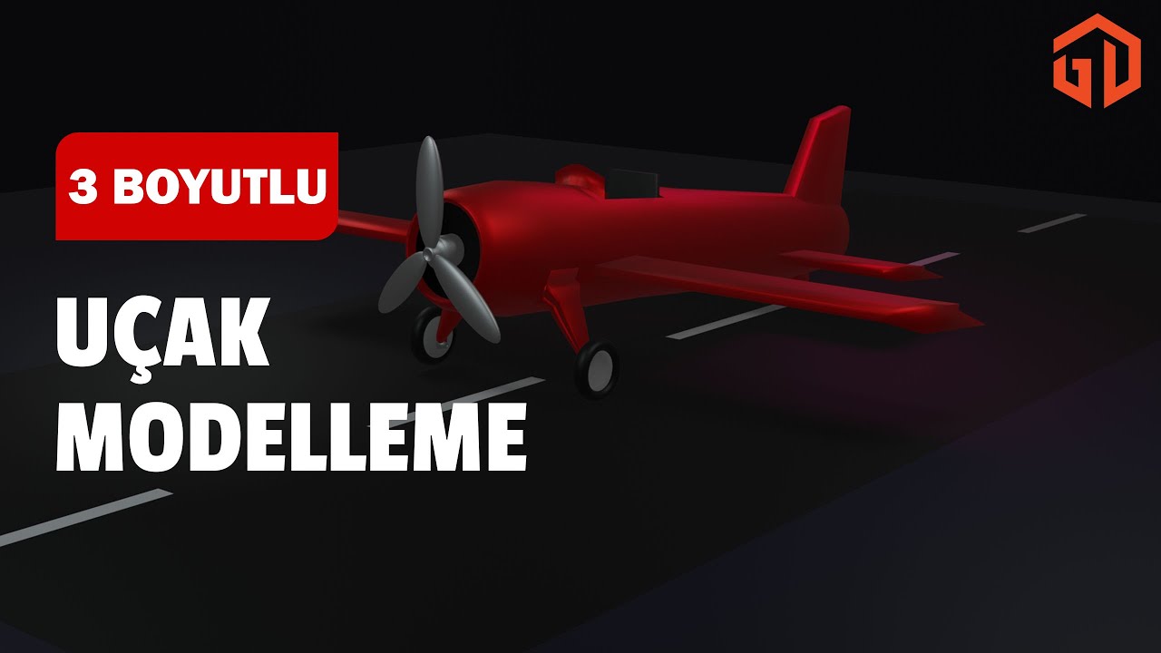 Uçak Modelleme | Blender 3.1 | Barış Açıkgöz