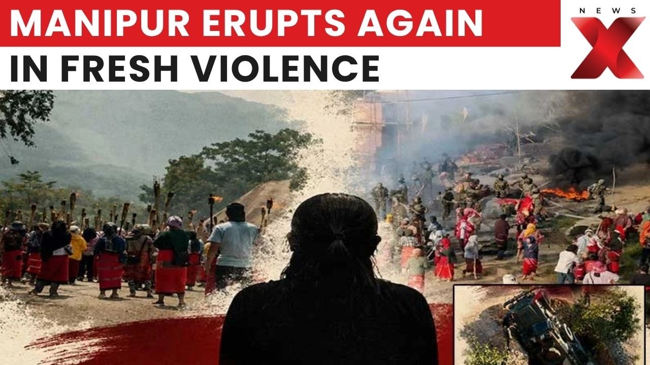 Manipur Clashes: Fresh Clashes In Manipur Trigger Injuries Amid Rising Regional Tensions