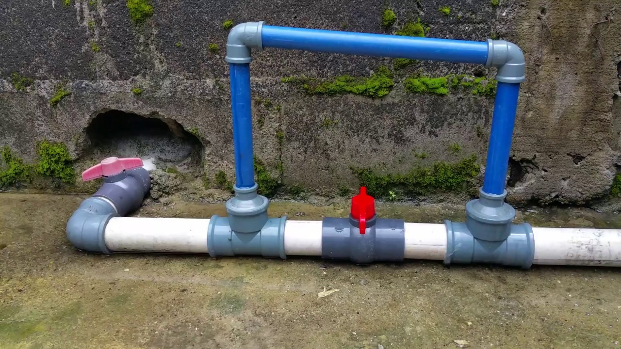 HOW TO BUILD A FISH POND WITH A STANDARD DISCHARGE AND OVERFLOW PIPE CONNECTIONS 2018