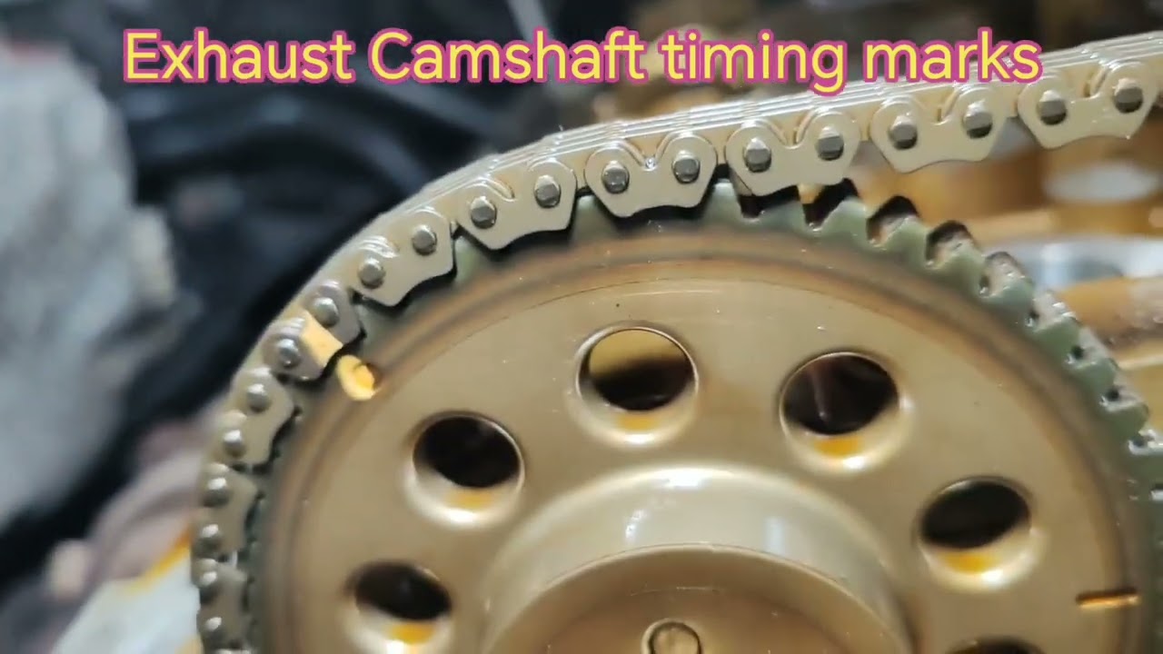 Mitsubishi ASX engine timing chain marks repairs