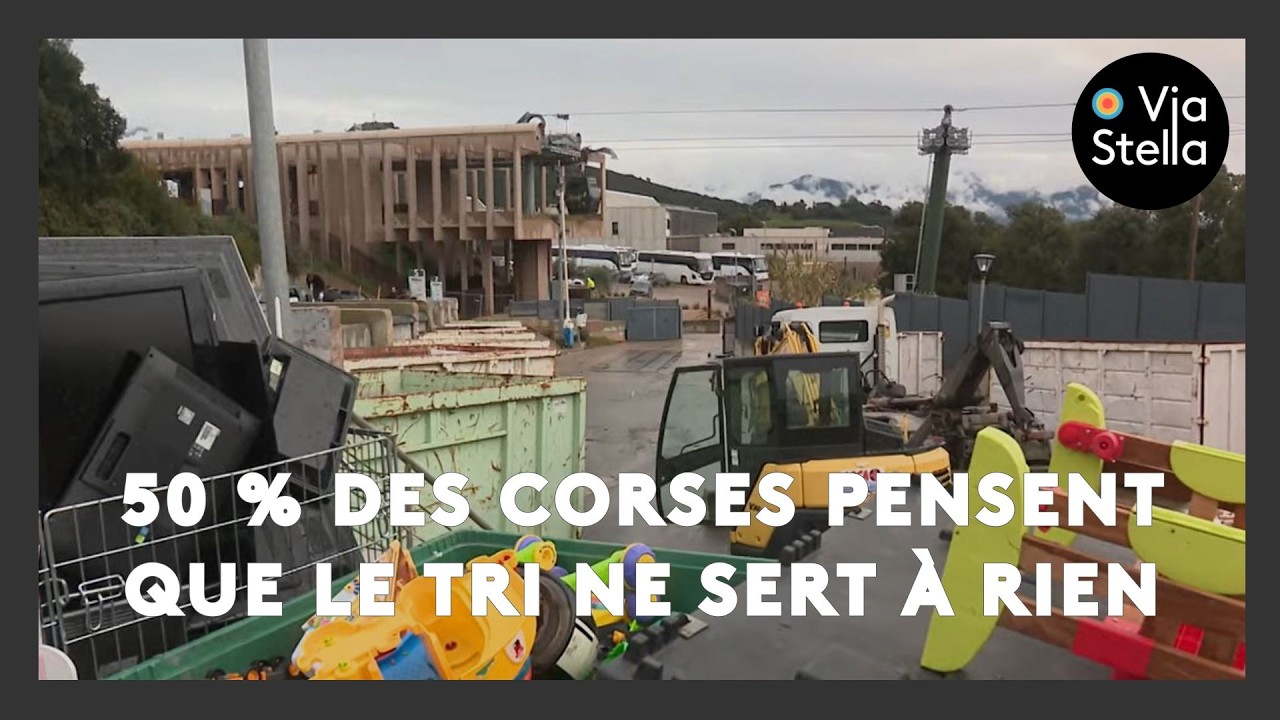 50 % des Corses pensent que le tri ne sert à rien