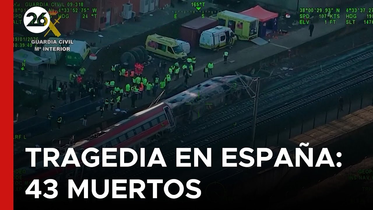 🚨 VIVO - ESPAÑA | GRAN ACCIDENTE DE TRENES EN ESPAÑA | La Guardia Civil investiga los culpables