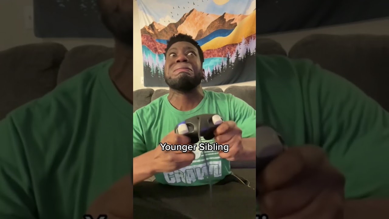 When you&rsquo;re always beating your little sibling in video games