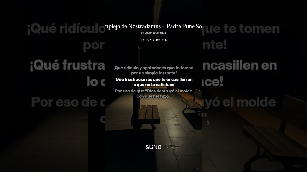 Complejo de Nostradamus – Padre Pime Songs 1