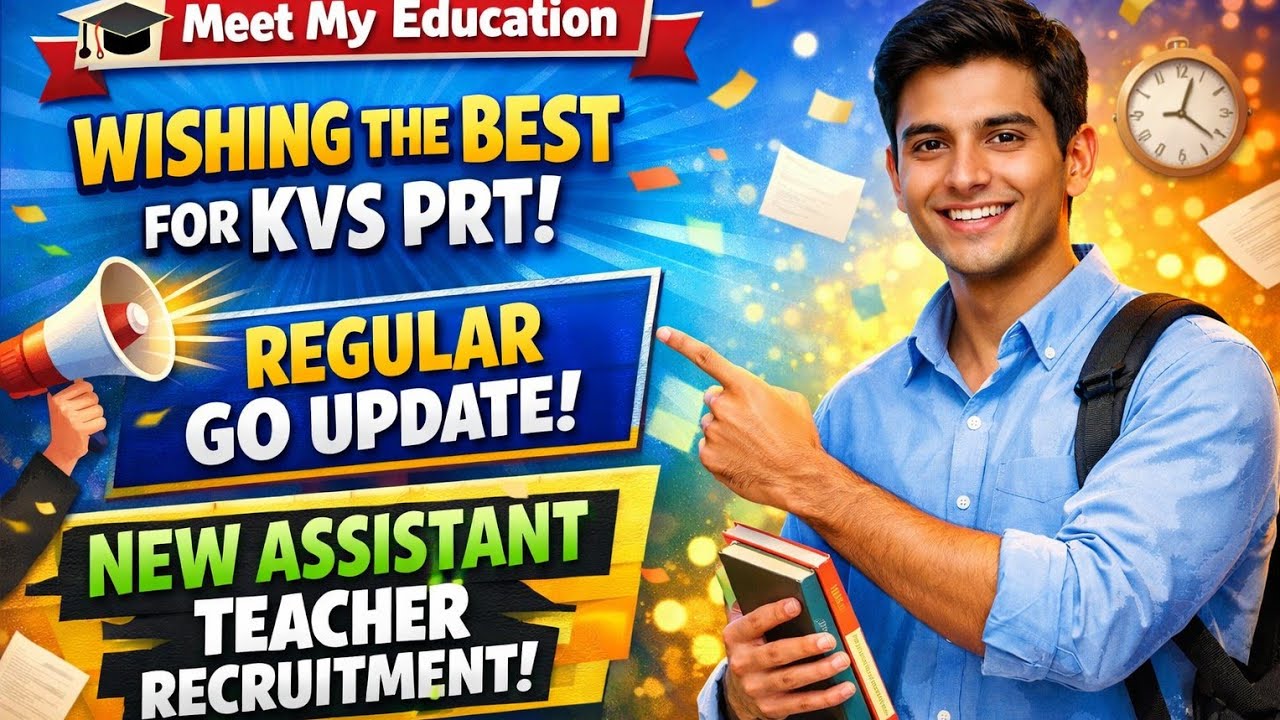 Kvs PRT. Update on GO. NEW AT VACANCY @meetmyeducation #jtschannel #odishagovtjob
