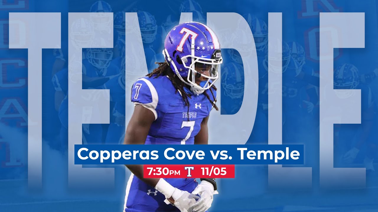LIVE - Copperas Cove HS Bulldawgs vs. Temple HS Wildcats (OFFICIAL BROADCAST)