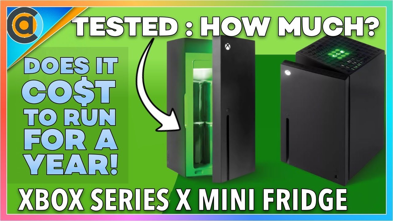 Xbox Series X mini replica fridge.