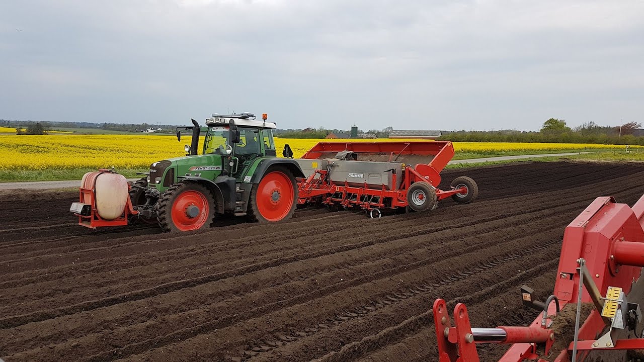 Forår 2017 | Seeding, potato planting | Fendt, Grimme, Horsch, Kverneland | Eg Mosegaard