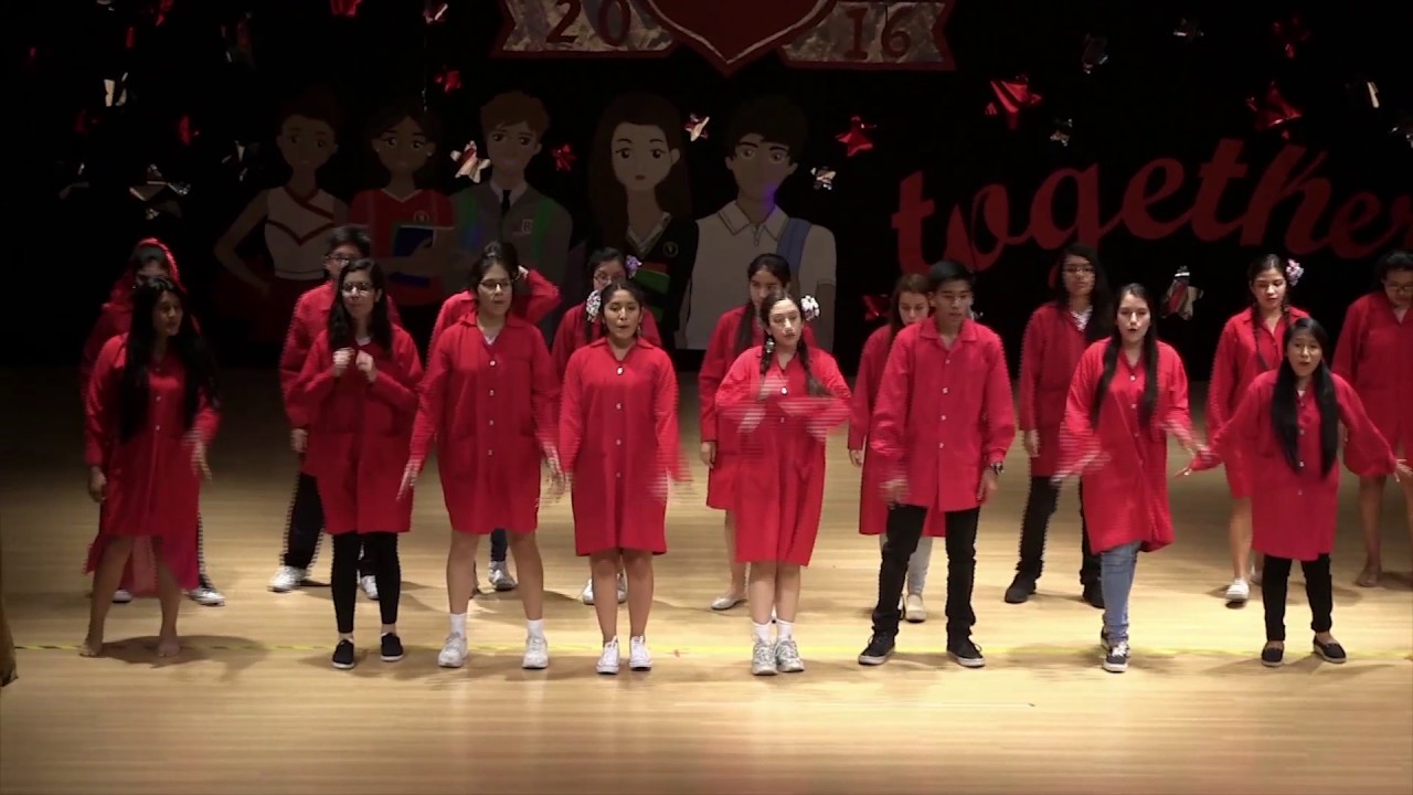 Poesía Coral Mi Mejor Amigo - PROMO Reds 2016 - SECUNDARIA - Colegio María Alvarado 25-11-2016.