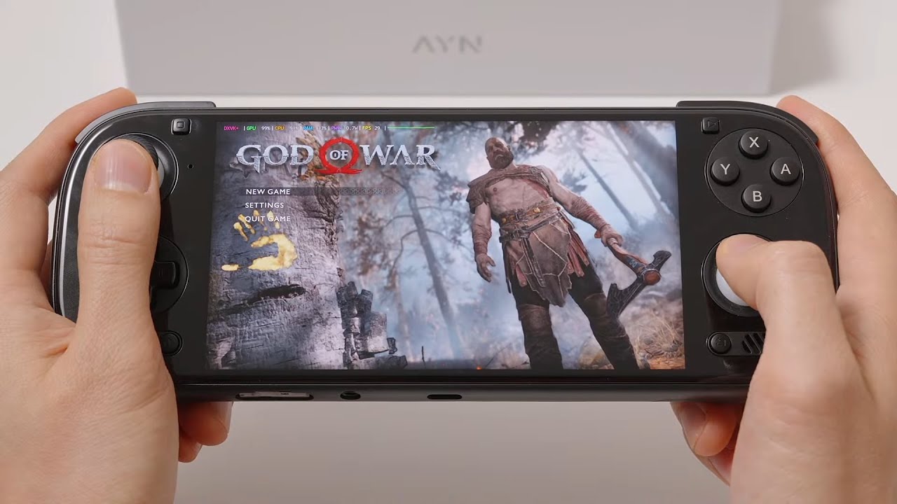 AYN Odin 3, GameHub, God of War (2018) and 11 games test (Snapdragon 8 Elite)