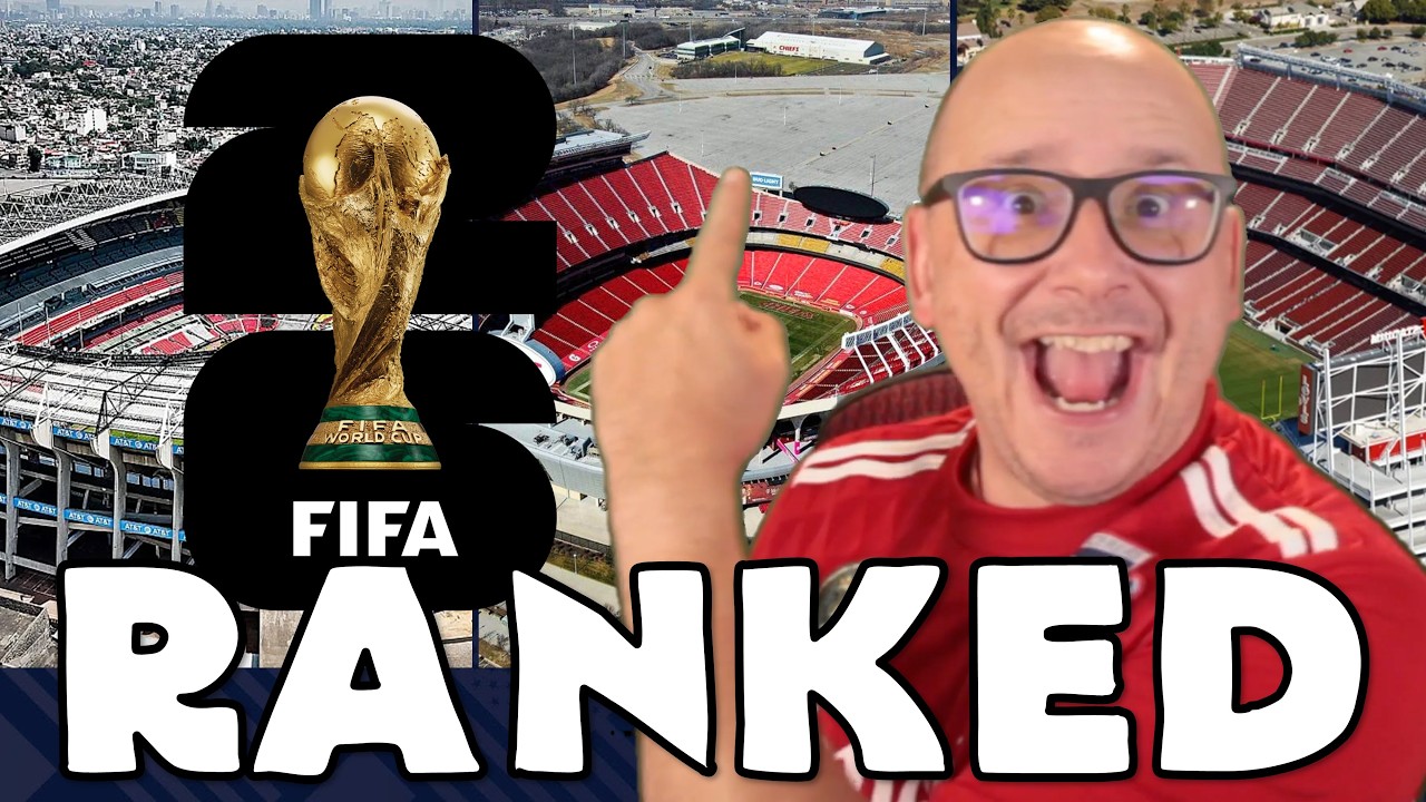 I Ranked ALL 2026 World Cup Stadiums&hellip; and #1 SHOCKED Me 😳🏟️