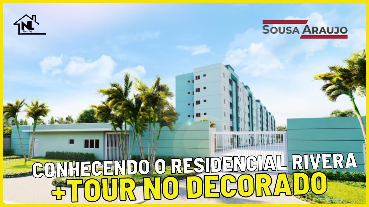 RESIDENCIAL RIVERA SUZANO / TOUR NO DECORADO 52M COM VARANDA GURMET