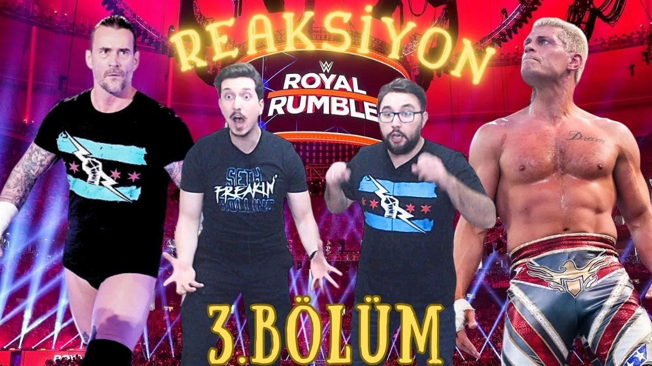 DUSTY'NİN ÇOCUĞU | Royal Rumble 2024 - 3.Bölüm (Erkekler Rumble Maçı) - | REAKSİYON w/@AsproTV