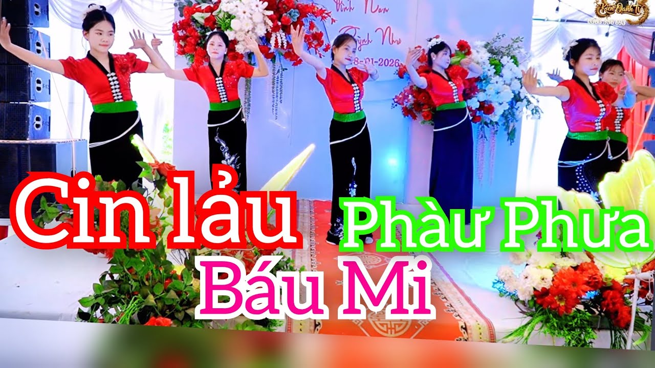 Múa lăm tơi mừng lễ thành hôn ĐÌNH NAM & QUỲNH NHƯ bản puốn vạy xã chiềng mai tỉnh sơn la