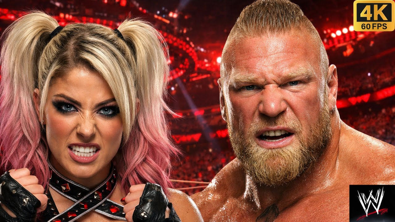 Полный матч - Брок Леснар против Алексы Блисс, Extreme Rules #wwe #wwe2k25 #shorts #gaming #games...