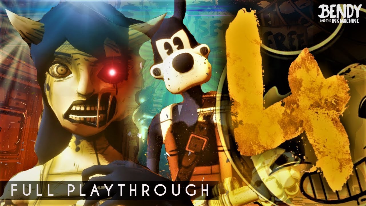 Let's SAVE Boris! || Bendy & the Ink Machine Chapter 4 (Full Playthrough & ENDING)