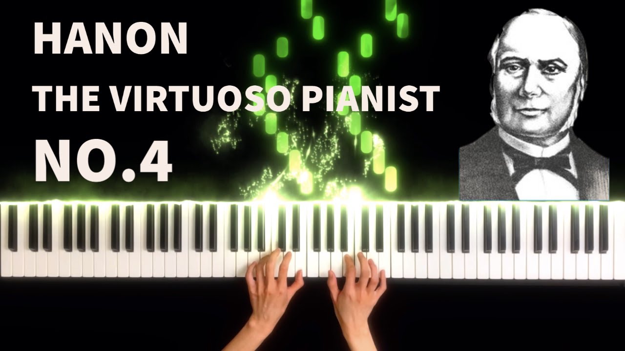 Hanon - The Virtuoso Pianist in 60 Exercises, No.4