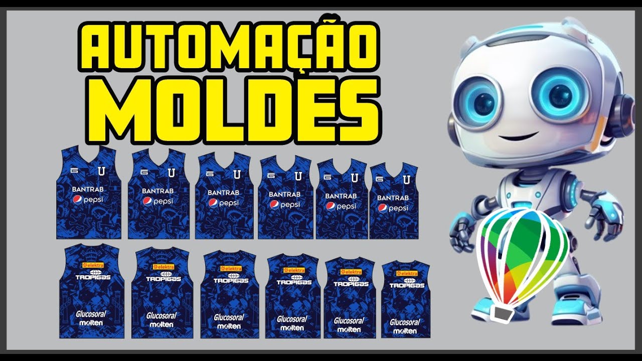 APRENDA A AUTOMATIZAR SEUS MOLDES   CAMISAS  TUTORIAL COMPLETO