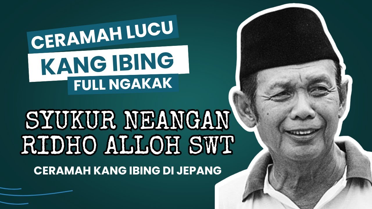 Ceramah Lucu Full Ngakak | Kang Ibing di Jepang 