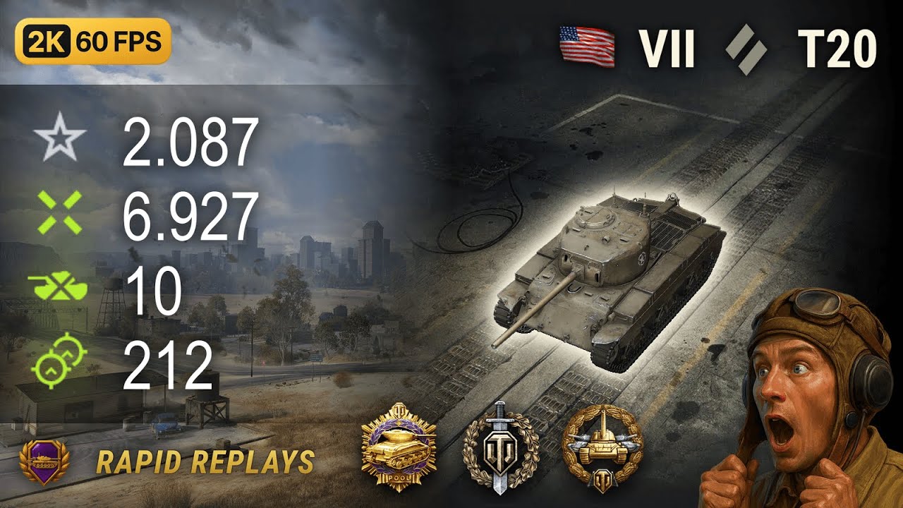 T20 | 6.9K DMG, 10 Kills | Pool's Medal