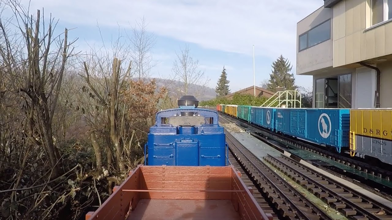 ride along a Heisler on the layout