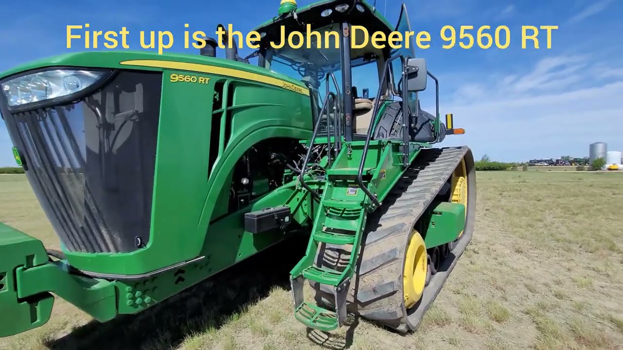 First up, John Deere 560rt 