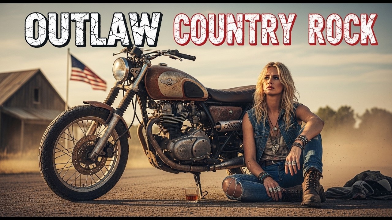 Outlaw Country Rock 🔥 Country Rock Morning Ride 🎸 Whiskey & Sunrise