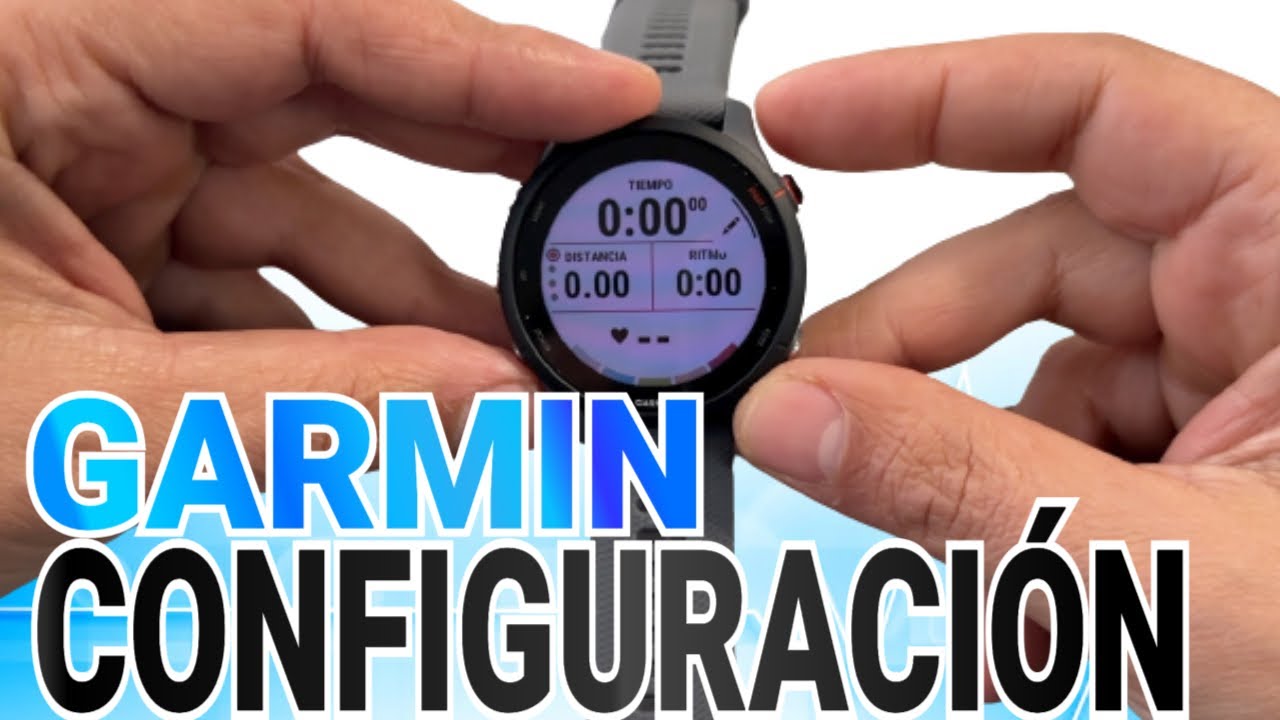 CONFIGURACIÓN de GARMIN para RITMOS por VUELTA I SOLUCIÓN I preguanticas #19