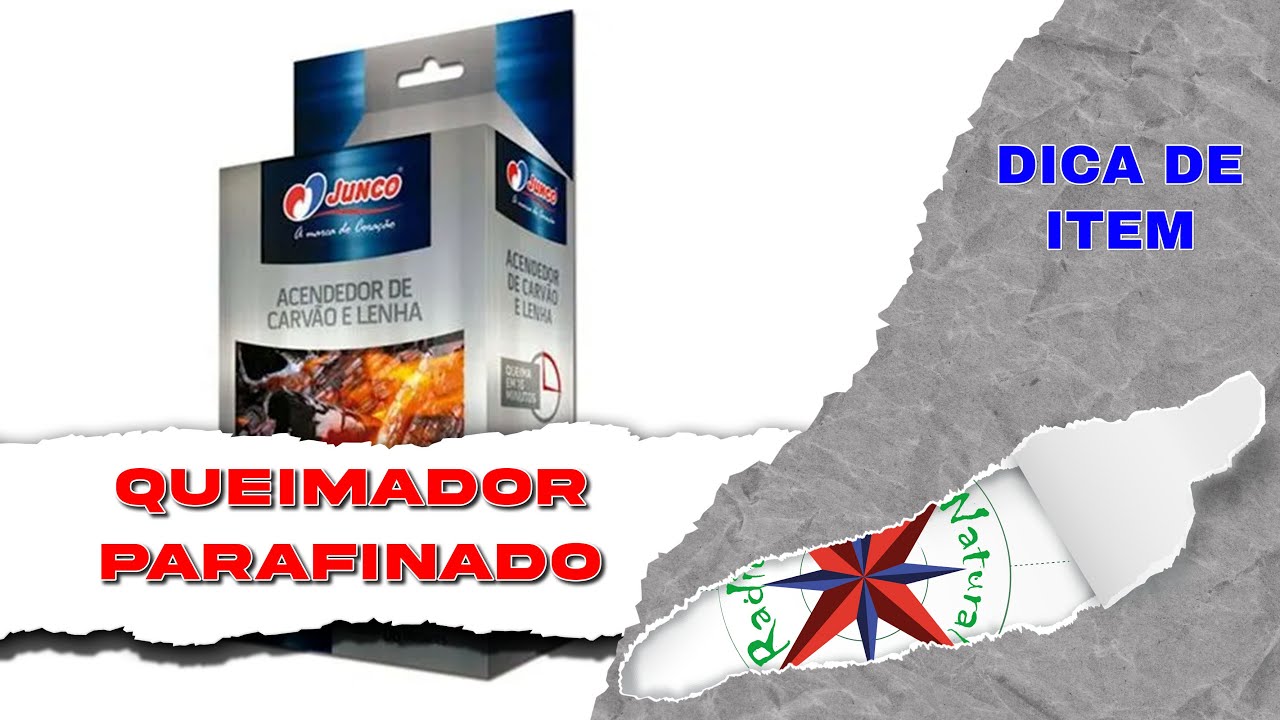 Testes do Queimador parafinado Junco - Vale a pena ter como iniciador de fogo em seu kit?
