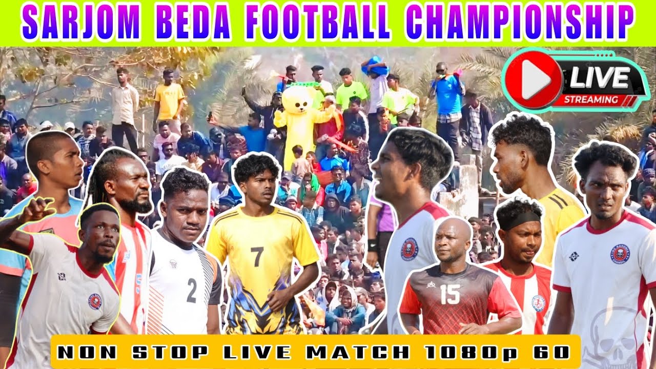 Opning Day 💥 Sarjom Beda football live match dumka JHARKHAND 2026