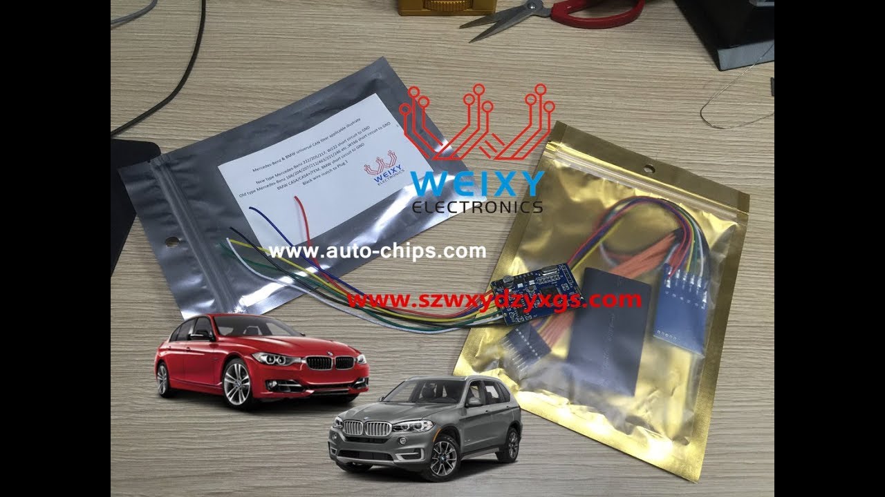 How to use Mercedes-Benz & BMW Universal CAN Filter - works on BMW tutorials